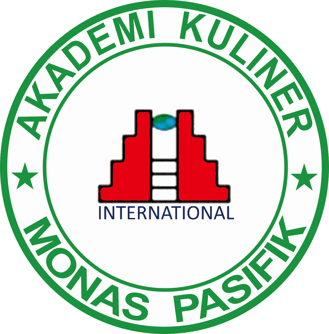 Logo Akademi Kuliner Monas Pasifik